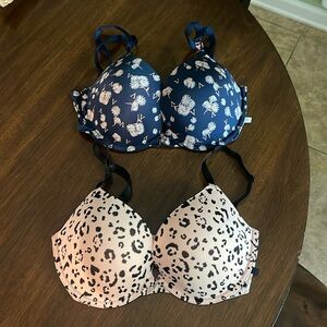 Victoria Secret push-up bras-Sz 32DD